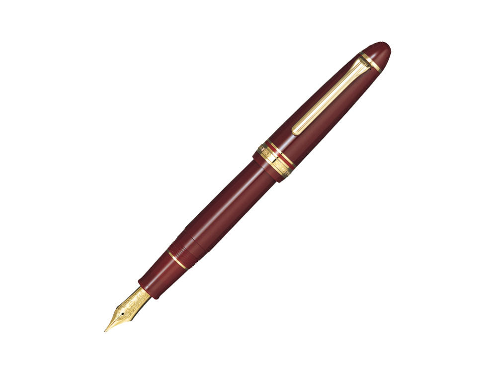 Estilográfica Sailor 1911 Large Lefty Series, Marrón, Oro, 11-2023-432