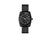 Reloj de Cuarzo Tibaldi Men's, Negro, 39mm x 46mm, Correa de piel, TMM-SS-LT