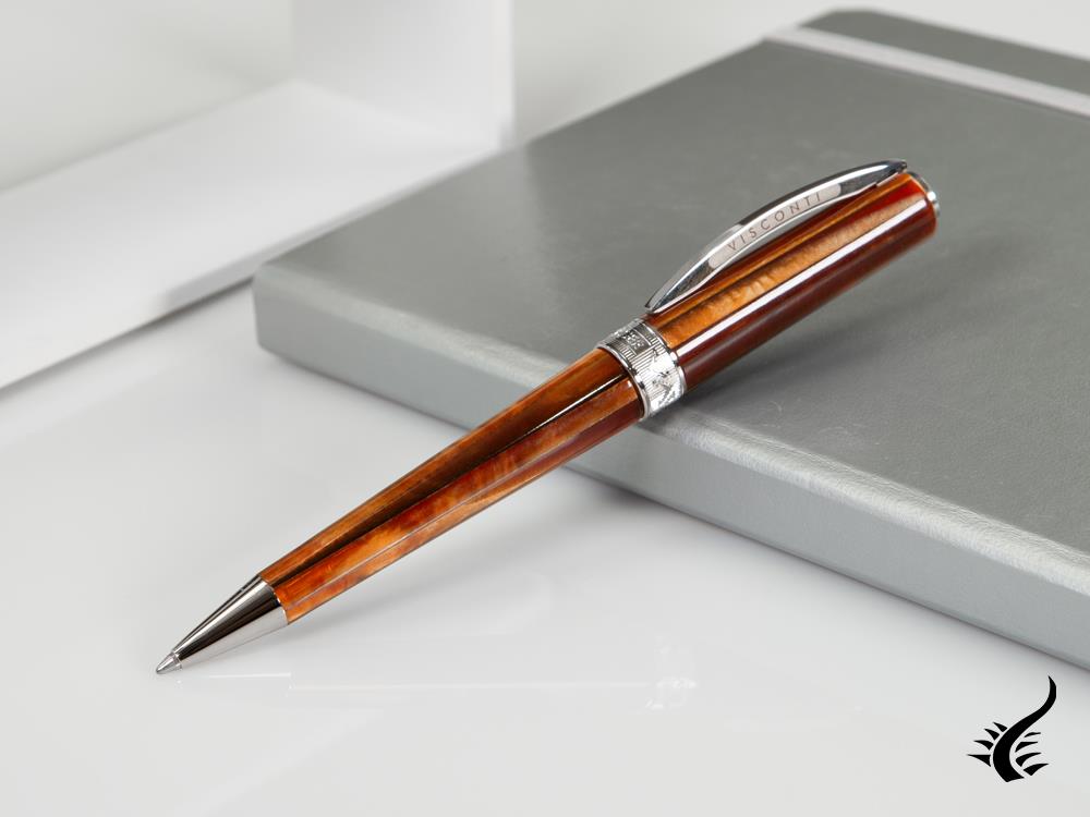 Bolígrafo Visconti Voyager 2020 Alpha Centauri, Naranja, Paladio, KP33-02-BP