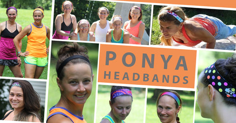 Ponya Non-Slip Headbands Collage