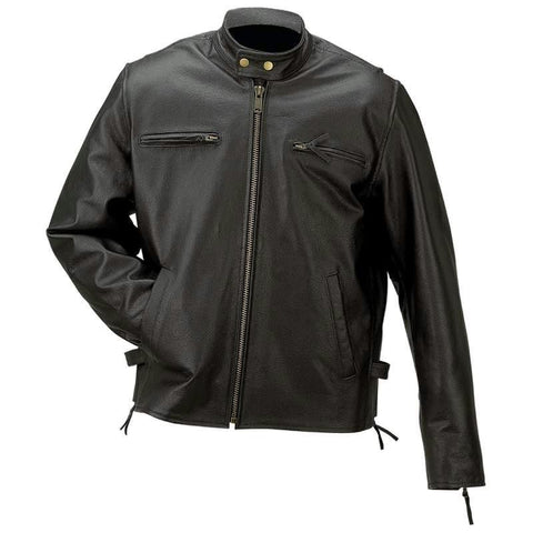 Picture of Rocky Mountain Hides Solid Genuine Buffalo Leather Jacket- Xl