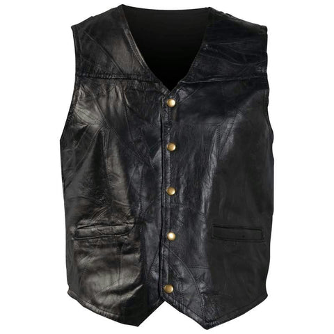 Picture of Giovanni Navarre Italian Stone Design Genuine Leather Vest- 6x