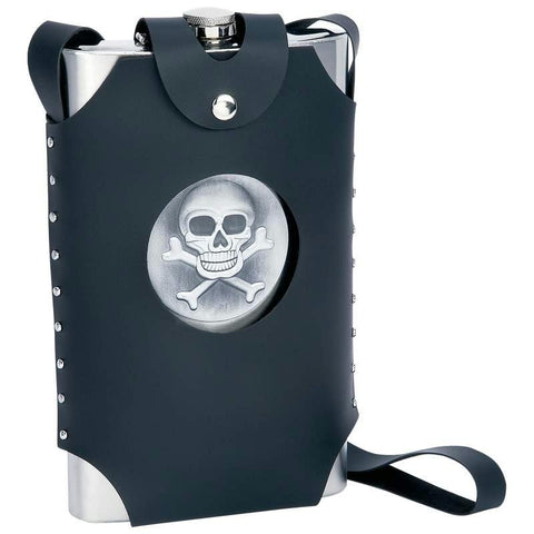 Picture of Maxam 64oz Jumbo Stainless Steel Flask With Sheath