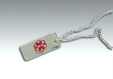 Picture of Medical Identification Jewelry-Necklace- Blank