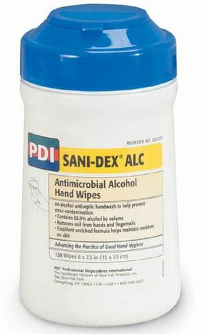 Picture of Sani-Dex Antimicrobial Hand Wipes-Tub/135