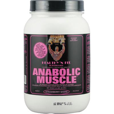 Picture of Healthy 'N Fit Nutritionals Muscle Strawberry Shake - 3.5 lbs