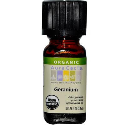 Picture of Aura Cacia Organic Geranium - .25 oz