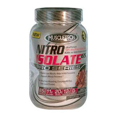 Picture of MuscleTech Nitro Isolate 65 Pro Series Triple - Chocolate - 2.0 Lb.