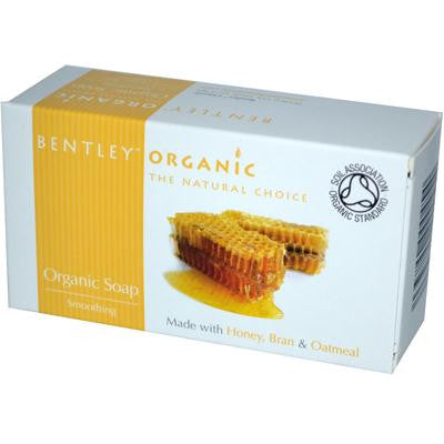 Picture of Bentley Organic Soap - Smoothing Honey Bran and Oatmeal - 5.3 oz