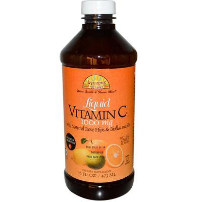 Picture of Dynamic Health Liquid Vitamin C Natural Citrus - 1000 mg - 16 fl oz