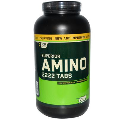 Picture of Optimum Nutrition Superior Amino 2222 Tabs - 320 Tablets