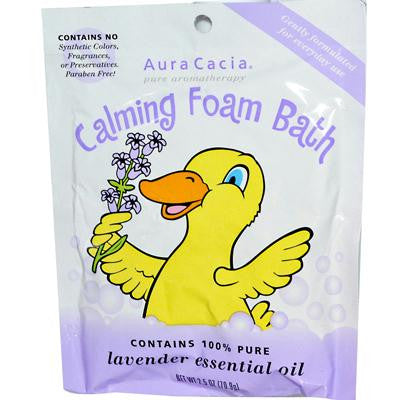 Picture of Aura Cacia Calming Foam Bath Lavender Essential Oil - Case of 6 - 2.5 oz