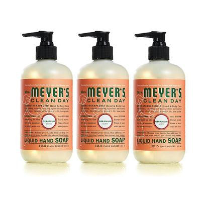 Picture of Mrs. Meyer's Liquid Hand Soap - Geranium - Case of 6 - 12.5 oz