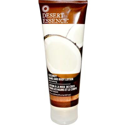 Picture of Desert Essence Hand and Body Lotion Coconut - 8 fl oz