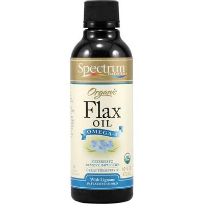 Picture of Spectrum Essentials Organic Enriched Flax Oil - 16 fl oz