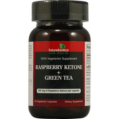 Picture of FutureBiotics Raspberry Ketone plus Green Tea - 60 Vegetarian Capsules