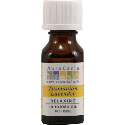 Picture of Aura Cacia Tasmanian Lavender in Jojoba Oil - 0.5 fl oz