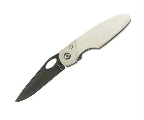 Picture of Sideliner Lock White Smooth Bone Handle