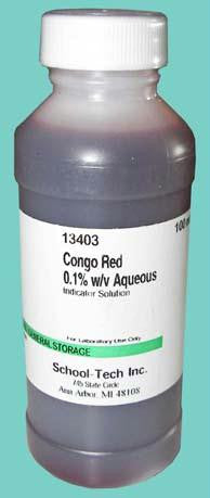 Picture of Congo red, indicator solution, 0.1% - 100ml