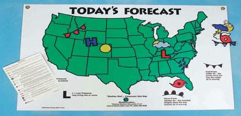 Picture of Weather Wall" Map