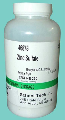 Picture of Zinc sulfate, lab grade, granular - 500g