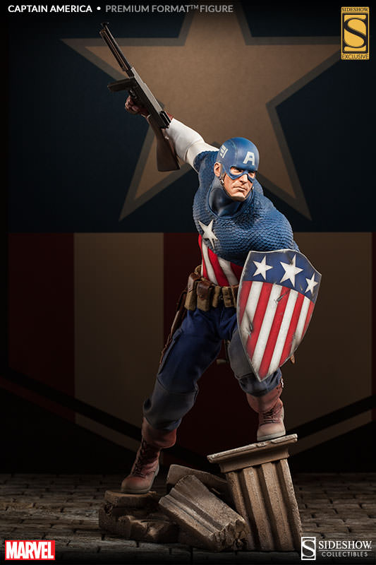 captain america premium format figure