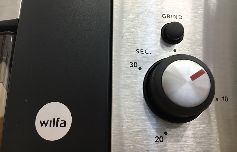 Wilfa Svart grind timer