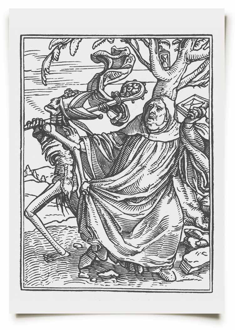 La Mort Clothing Holbein Dance of Death Prints 1