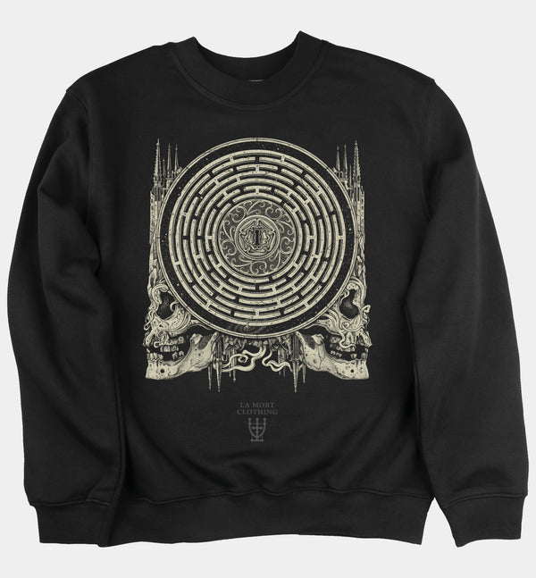 Icon Labyrinth Sweatshirt (BW/B)