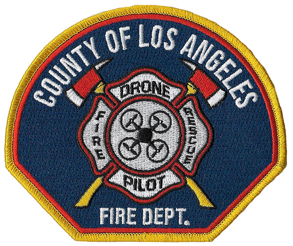 Air Operations Los Angeles County CA 5" x 3.75" 1 Airport fire patch 