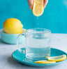 Lemon water to help cleanse your liver