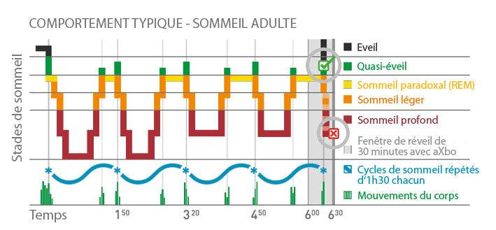  Technologie réveil intelligent aXbo