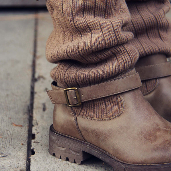 Comfy Cabin Sweater Boots, Sweet 