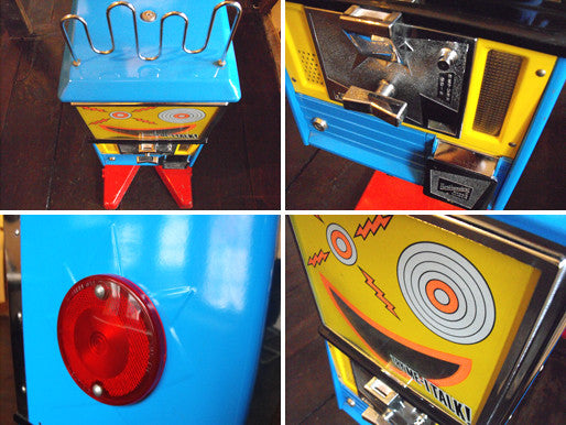 A Vintage American 'Mouthy Marvin' Talking Gumball Machine