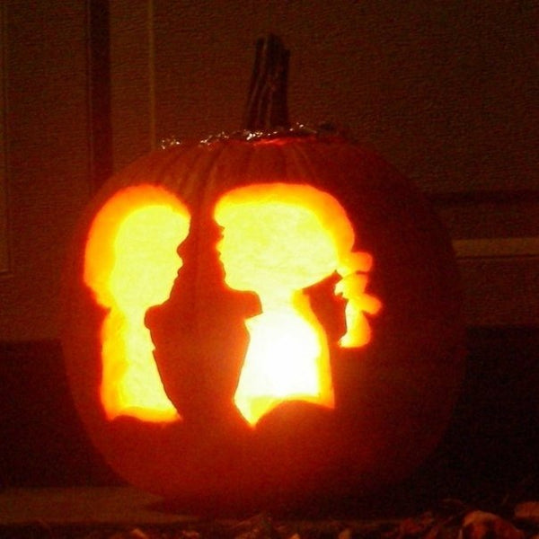 Boy Meets Girl Logo Pumpkin Carving