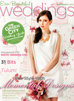 eco-beautiful wedding magazine