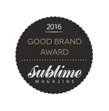 Sublime Magazine Good Brand Award 2016