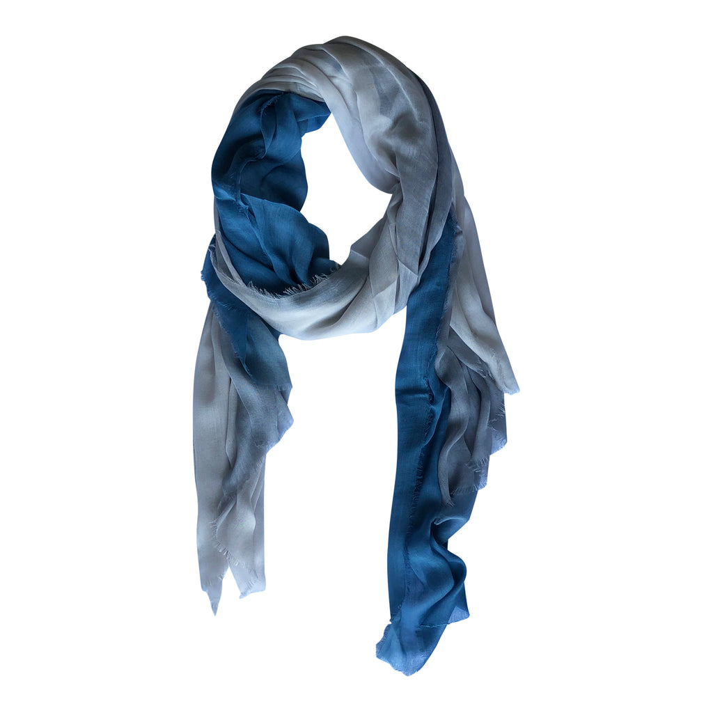 silk and cashmere scarf