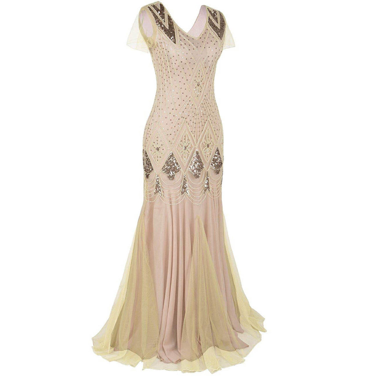 long 20s dress