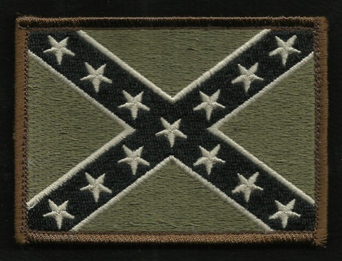 Large Confederate Flag Patch