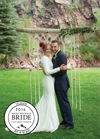 Rocky Mountain Bride and Groom