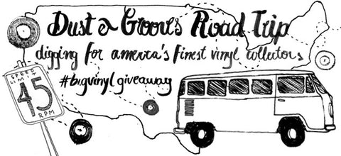 dust and grooves record digging road trip