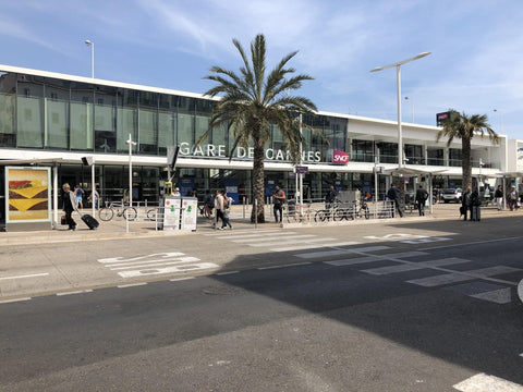 Train Station Cannes - Bike Trip 