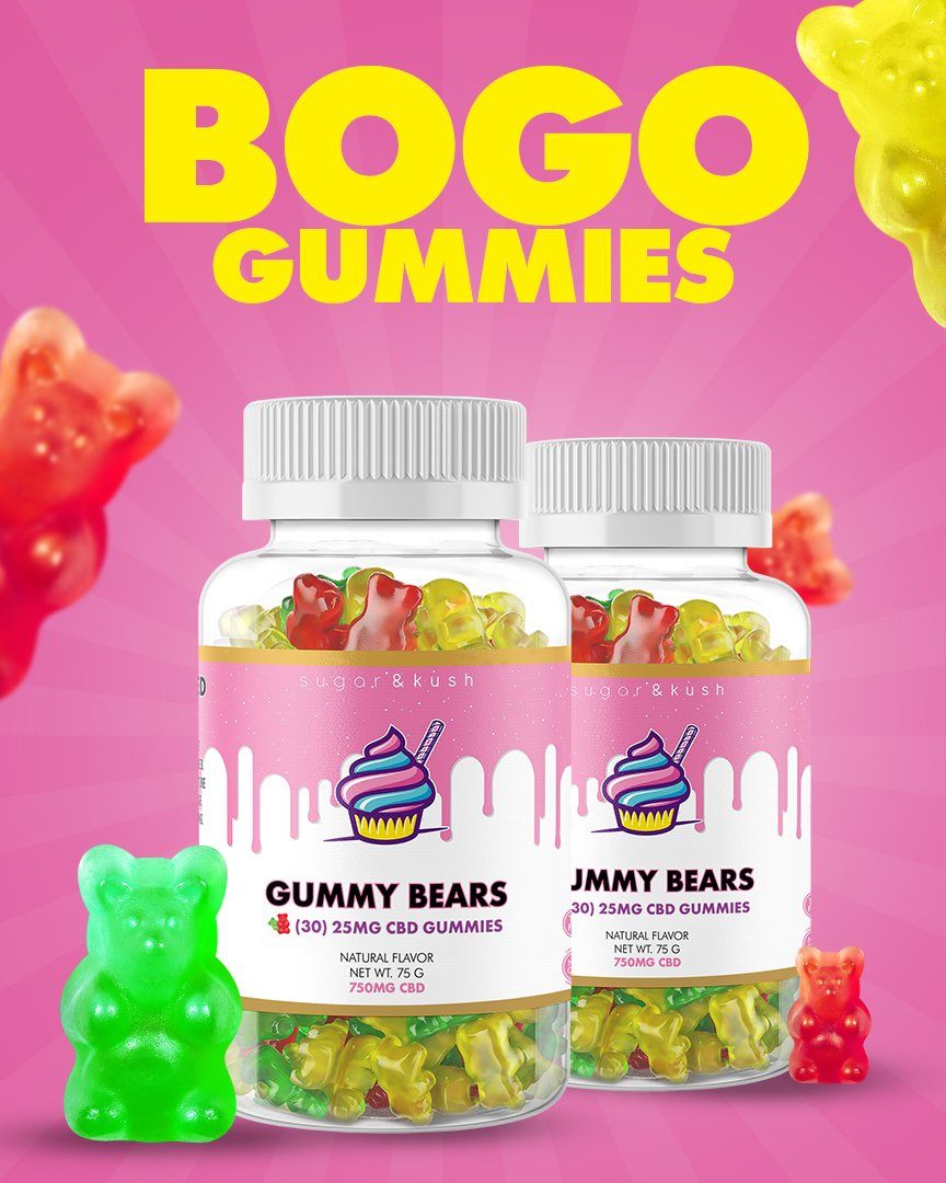 Cbd Gummies Bogo Free Sugar And Kush Pure Cbd Oil Gummy Bears
