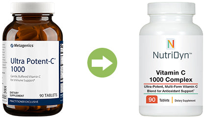 Ultra Potent-C replacement Vitamin C 1000 Complex by Nutri-Dyn