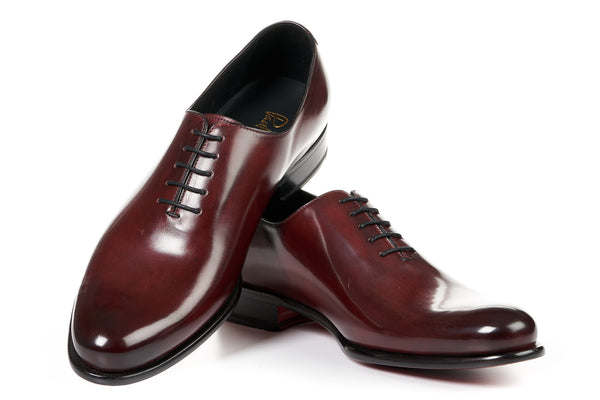 wholecut dress shoe