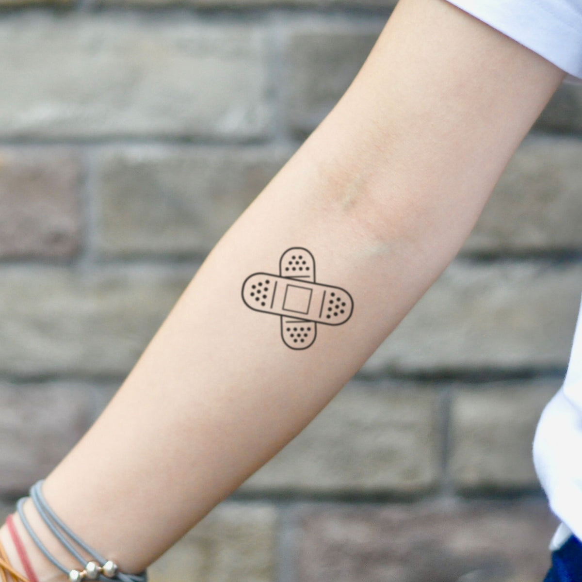 Band Aid Temporary Tattoo Sticker - OhMyTat