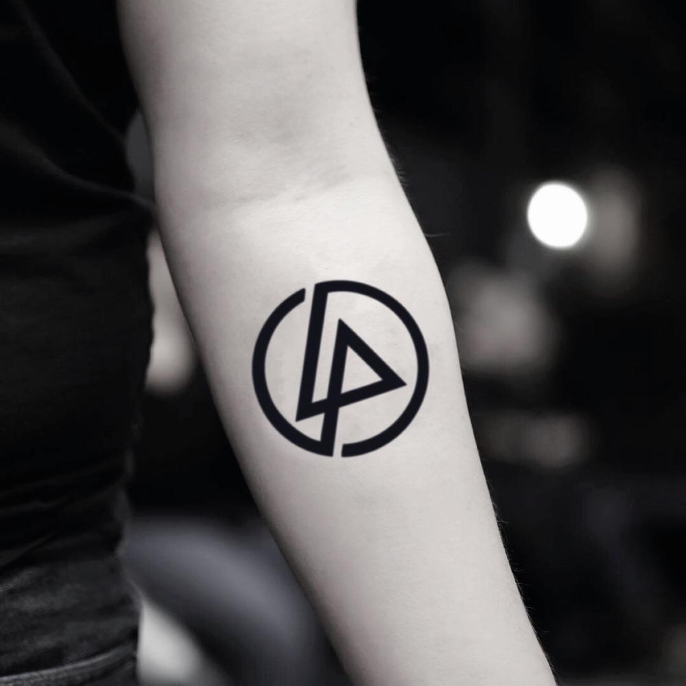 Linkin Park LOGO Temporary Tattoo Sticker - OhMyTat