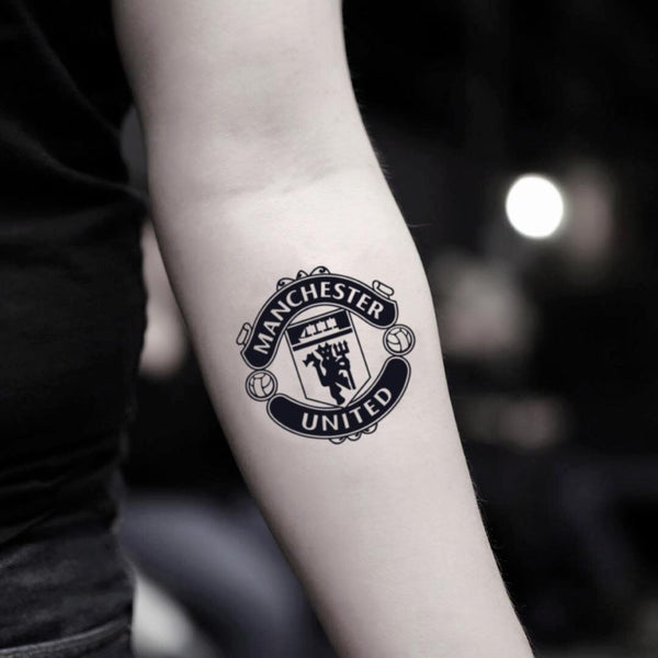 Manchester United Temporary Tattoo Sticker - OhMyTat