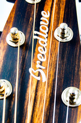 Breedlove Oregon Concert Manzanita Headstock